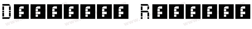 Darkstar Regular字体转换